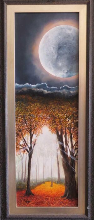 Moonlight painting - Whispers of the moon