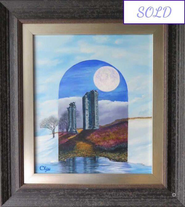 Full Moon Folly Painting