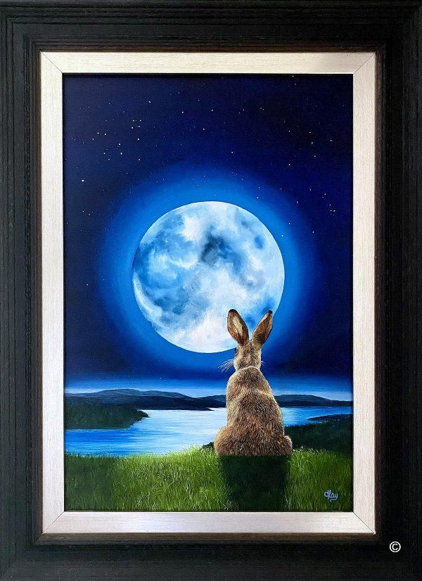 The Hares Solstice - Framed Original