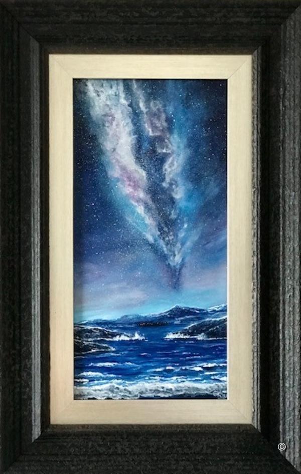 A million stars original oil painting