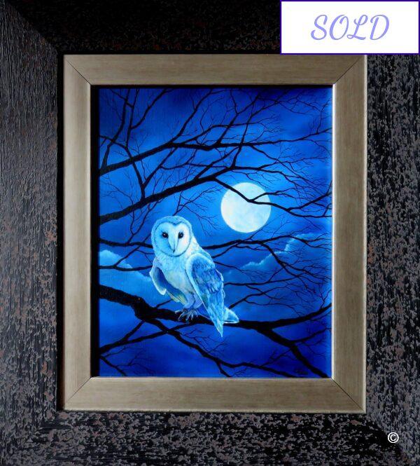 Hunters moon - Framed original