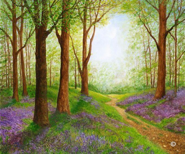 Enlightend pathway  - Signed limited edition Giclee Print